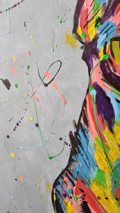 Картина кіт "Сфінкс" 80х60см