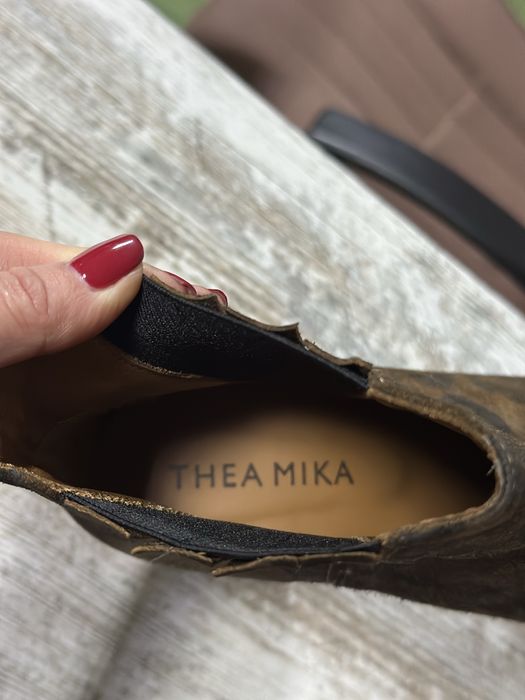 Ботинки Thea Mika cos козаки ботильйони натуральна замша