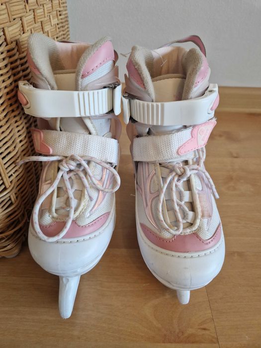 Łyżwy dziecięce regulowane Broyx Snow Star r26-29 dla dziewczynki