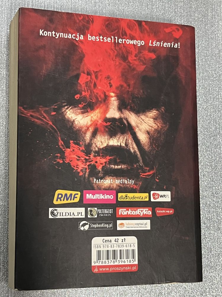 STEPHEN KING Doktor Sen - książka powieść
