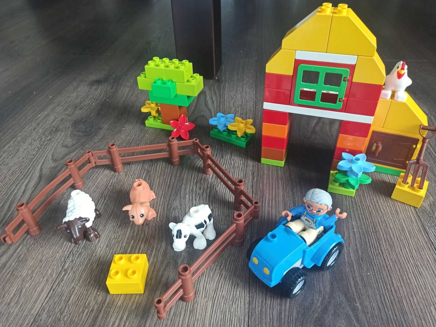 zestaw farma lego duplo numer katalogowy 6141 kompletny (62 elementy)