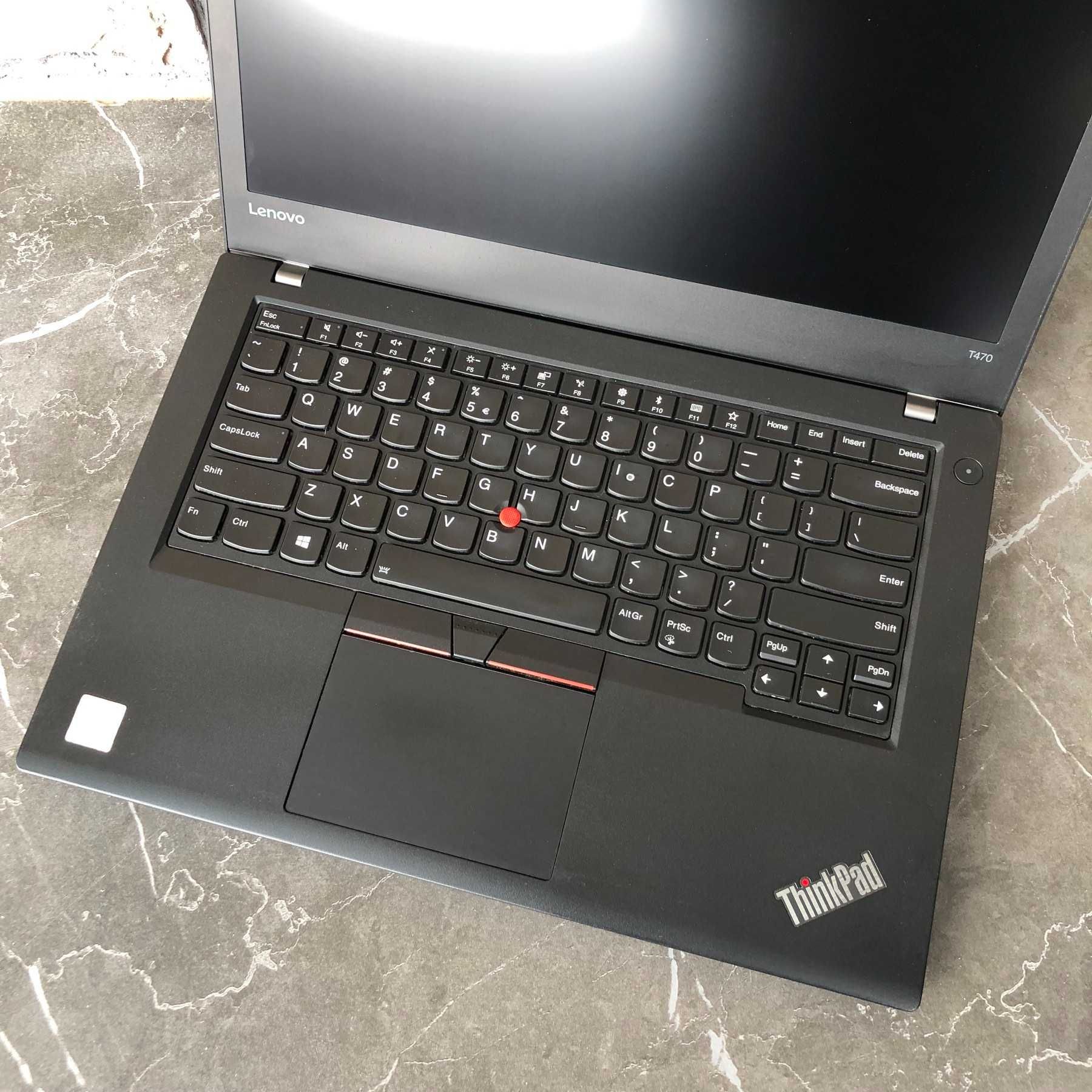 Ноутбук Lenovo ThinkPad T470 / i5 / 8 ГБ RAM / 128 ГБ SSD / FHD IPS
