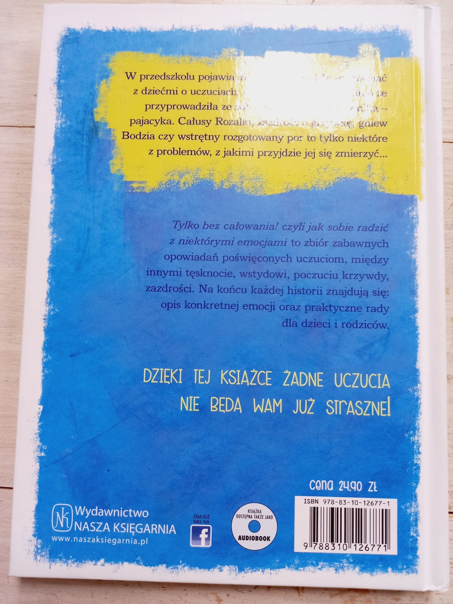 Książka dla dzieci Tylko bez całowania Grzegorz Kasedepke