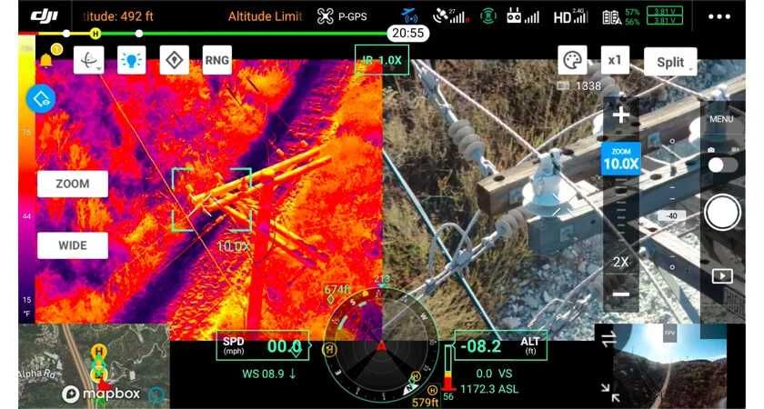 Usługi dronem filmowanie inspekcje instruktor UAVO FPV termowizja