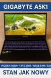 Gaming Laptop GIGABYTE A5K1 RTX3060 16Ram R5 5600H
