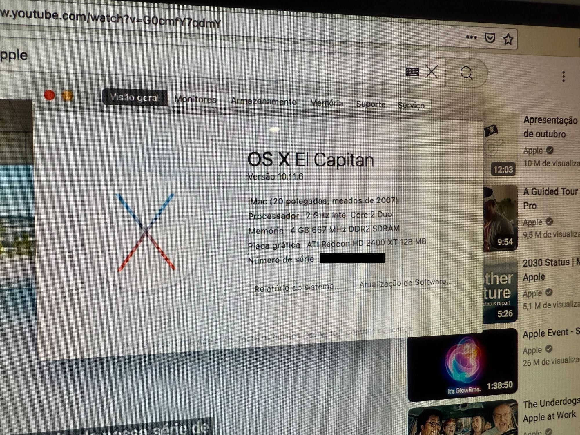 iMac 20" mid 2007