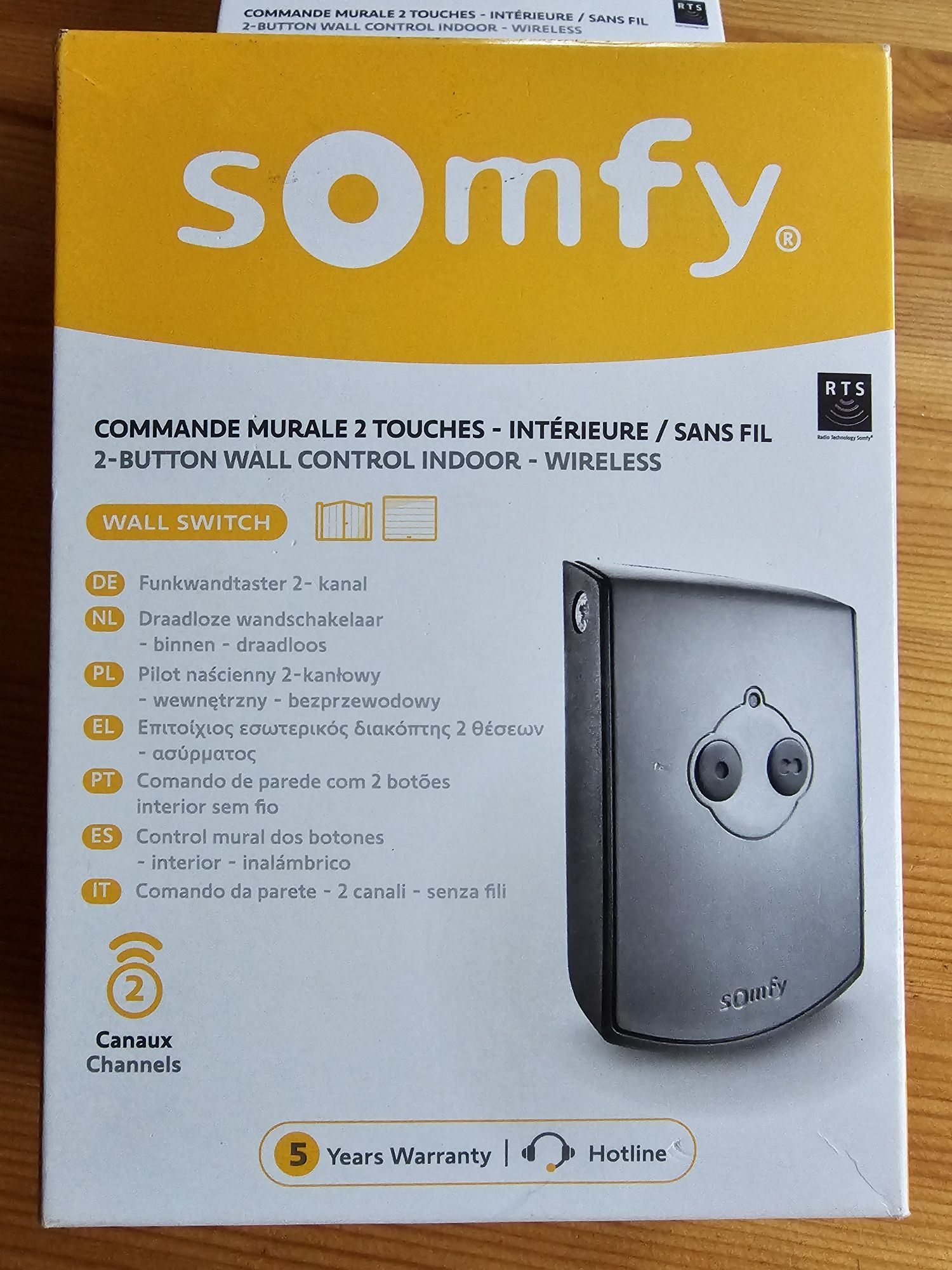 Somfy 2 szt. Pilot naścienny