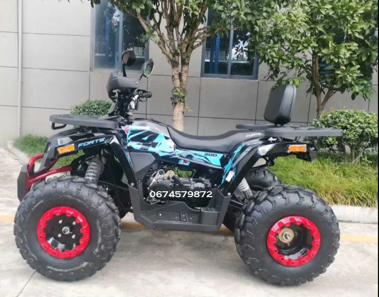 Квадроцикл Forte Shark 200 Безкошт. доставка  Форте Шарк Кредит Спарк