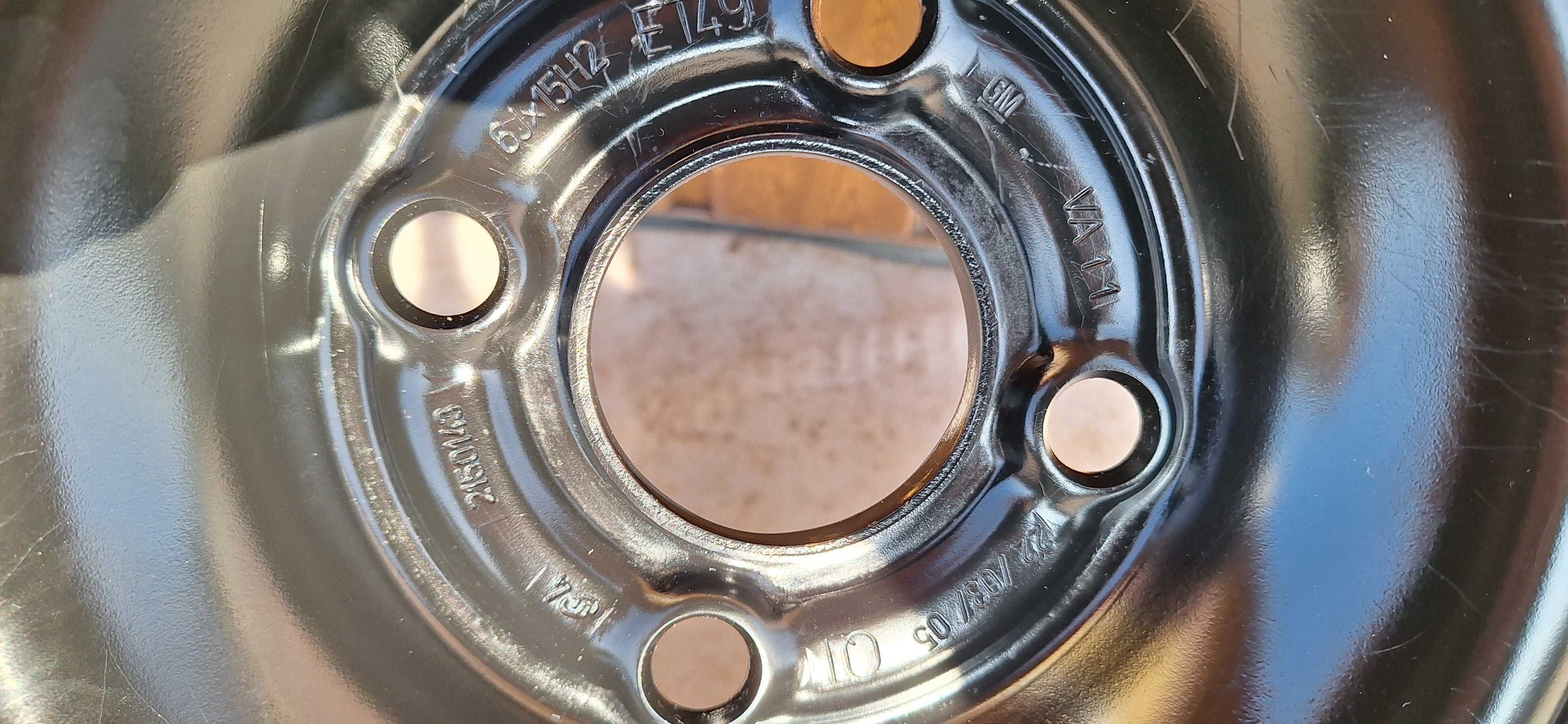 Felga Opel 15'' 4x100  ET 49
