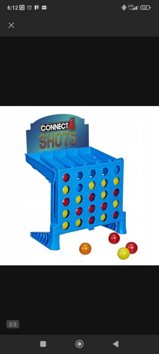 Gra Connect 4 Shots dla dzieci 3 - 99lat