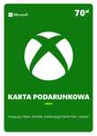 Karta podarunkowa xbox na 64zl
