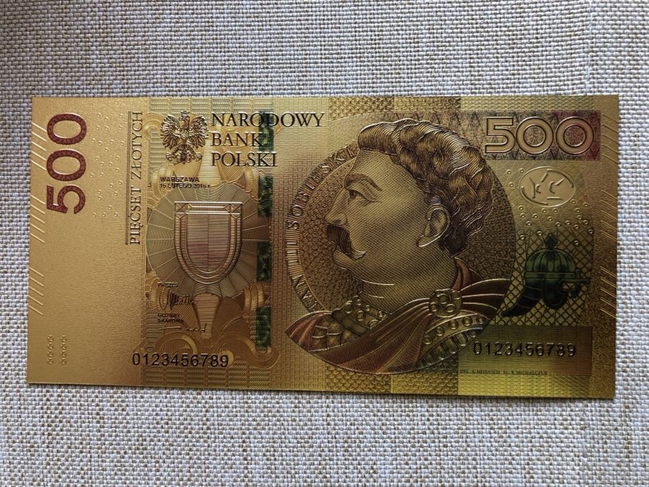 Banknot 500 zł Sobieski