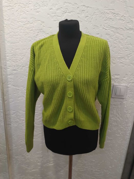 Kardigan narzutka damska XS Sinsay