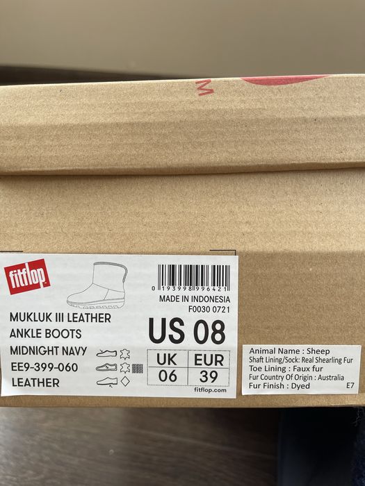 Жіночі зимові чоботи fitflop