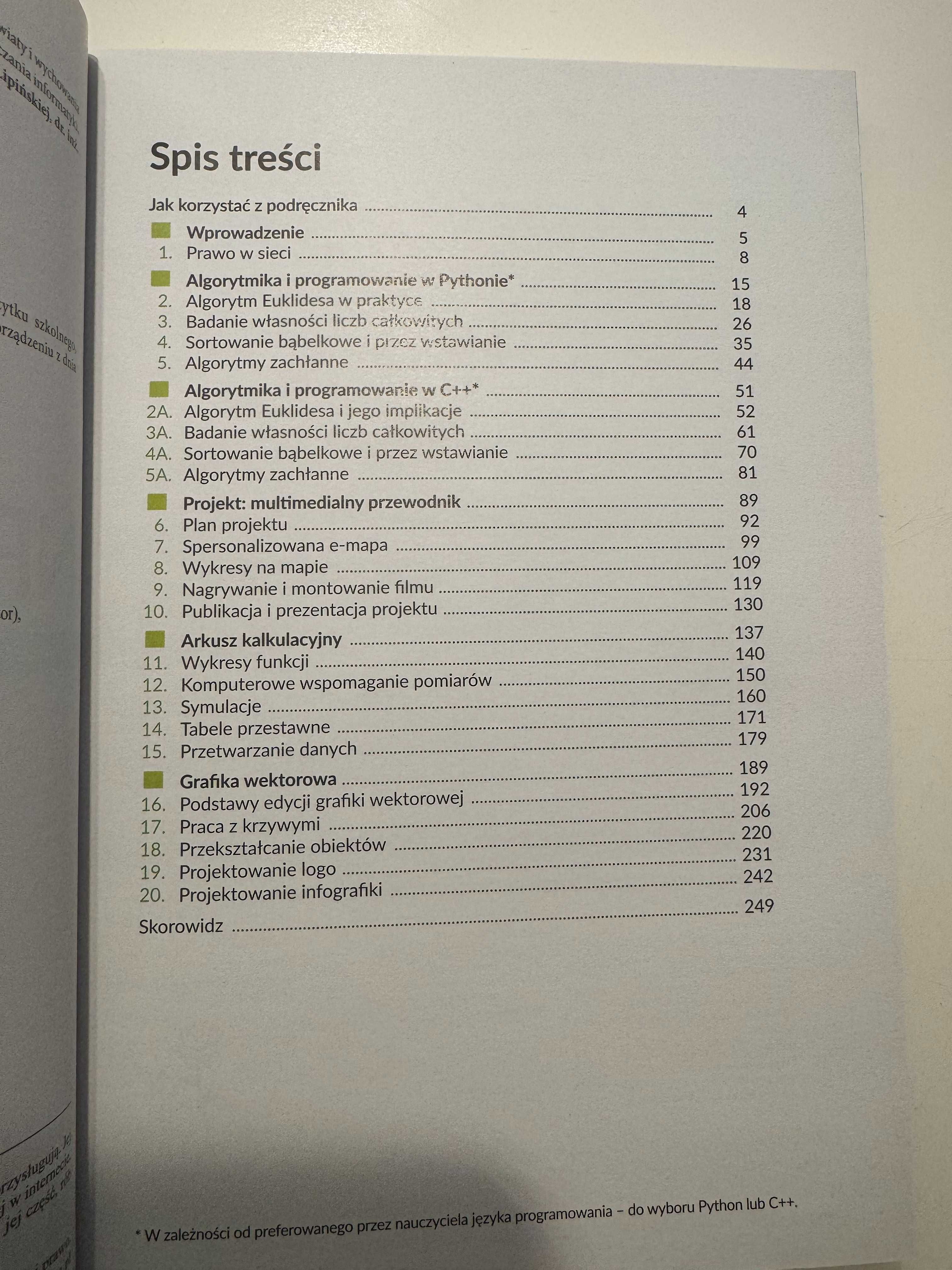 Podręcznik do informatyki informatyka liceum technikum 2 WSiP