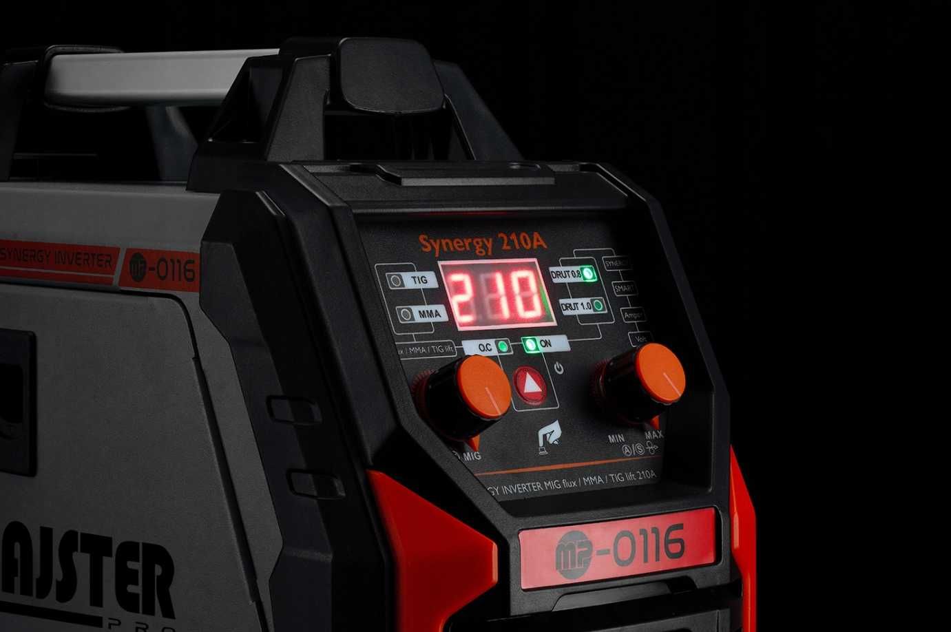 Spawarka 210A Inwerterowa Inwertorowa MMA Tig Mag Zestaw