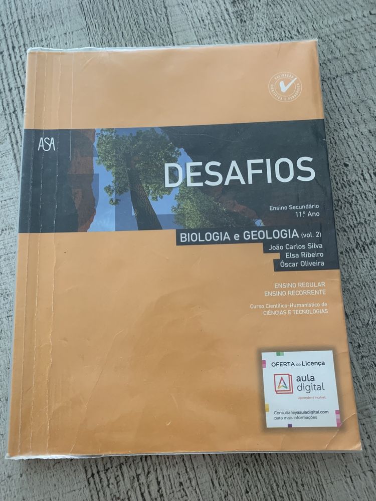 Livros Biologia e Geologia 11°ano