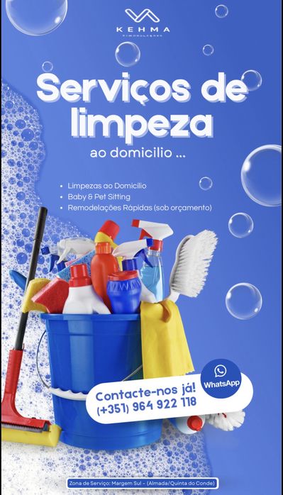Cuidamos da Sua Casa, dos Seus Filhos e dos Seus Pets - Ao Domicilio