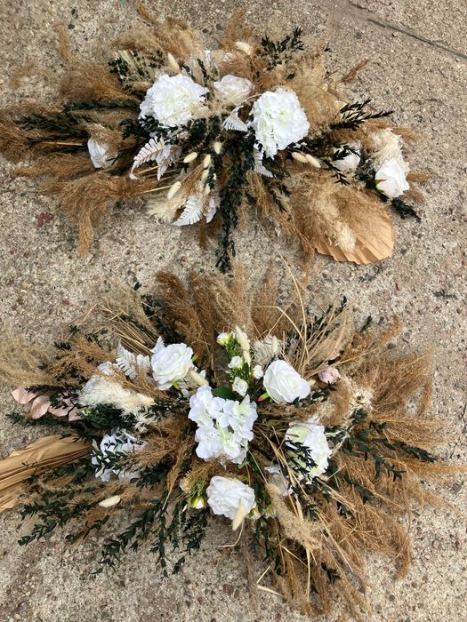 Kompozycje kwiaty wesele dekoracje