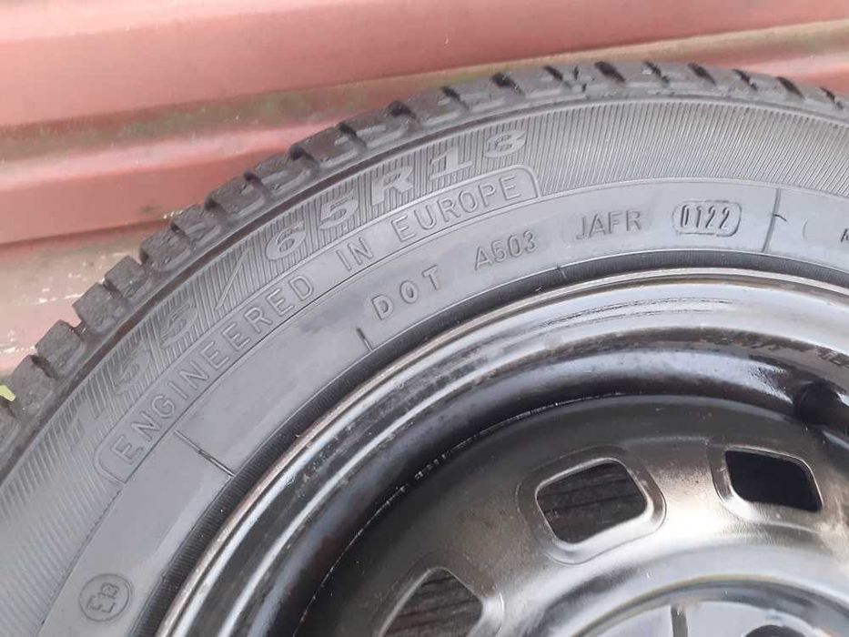 Sprzedam Koła  zimowe 155/65R13 Daewoo Matiz