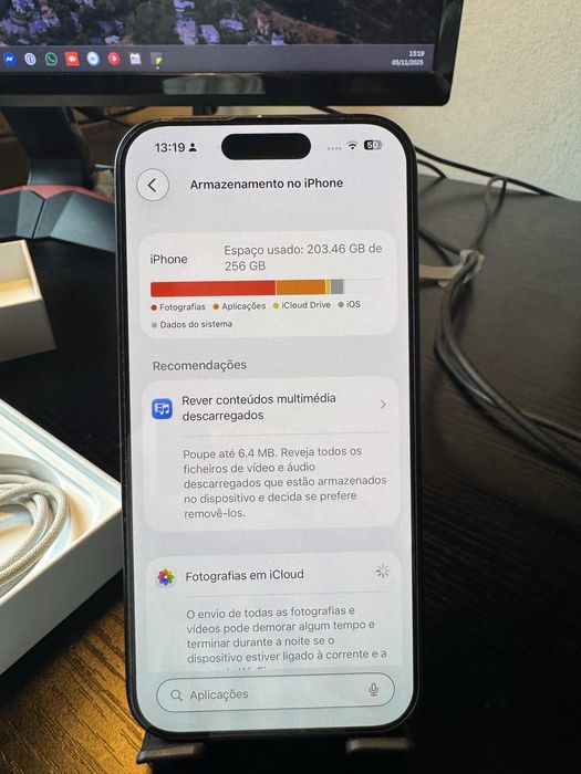 iPhone 15 Pro 256GB – Preto Titânio