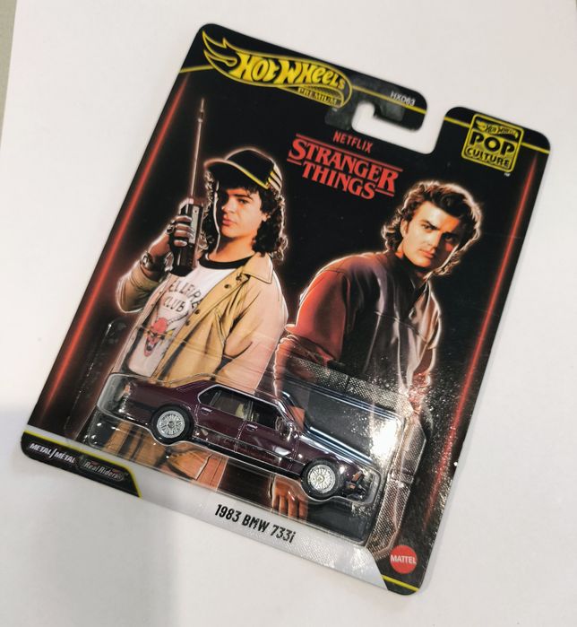 Hot Wheels 1983 BMW 733i Stranger Things Pop Culture Premium