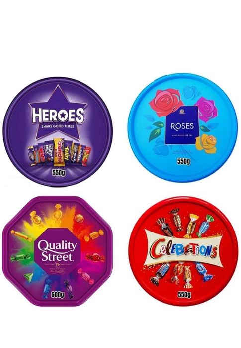 Новорічні цукерки з Англії 550 грам.