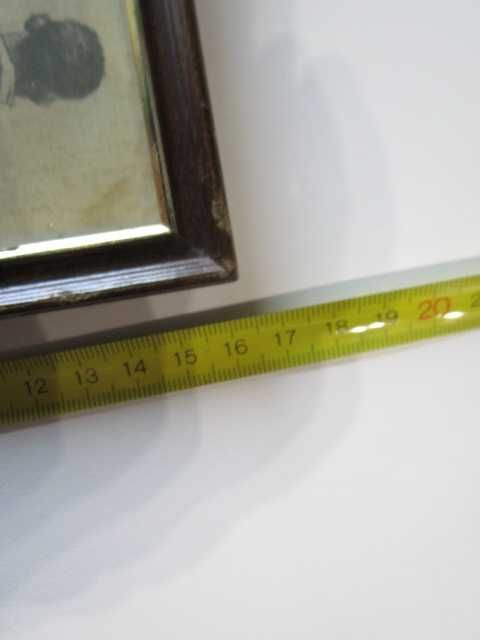 Hipólito de Andrade pequeno desenho com moldura Africa Étnico