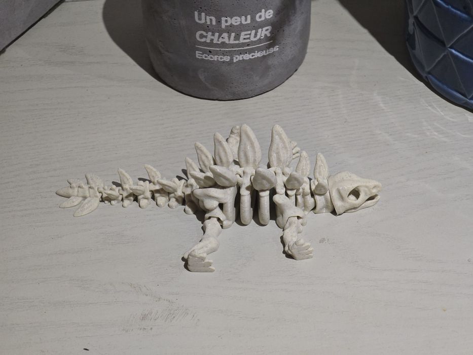 Dinossauro Esqueleto Stegosaurus Articulado