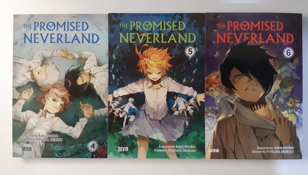 The Promised Neverland, Volumes 1 a 6 (Português)