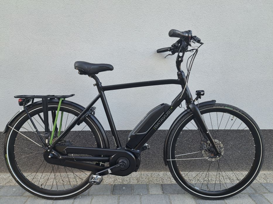 Rower elektryczny Batavus Dinstag Yamaha trekkingowy męski Nexus L 57