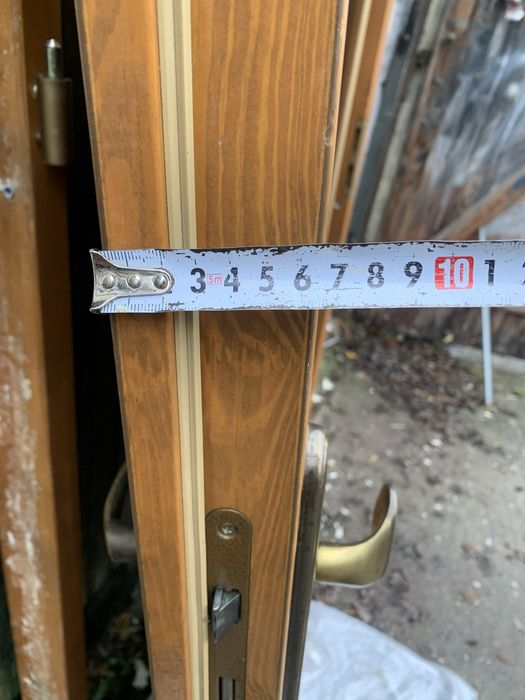 Drzwi wejściowe drewniane