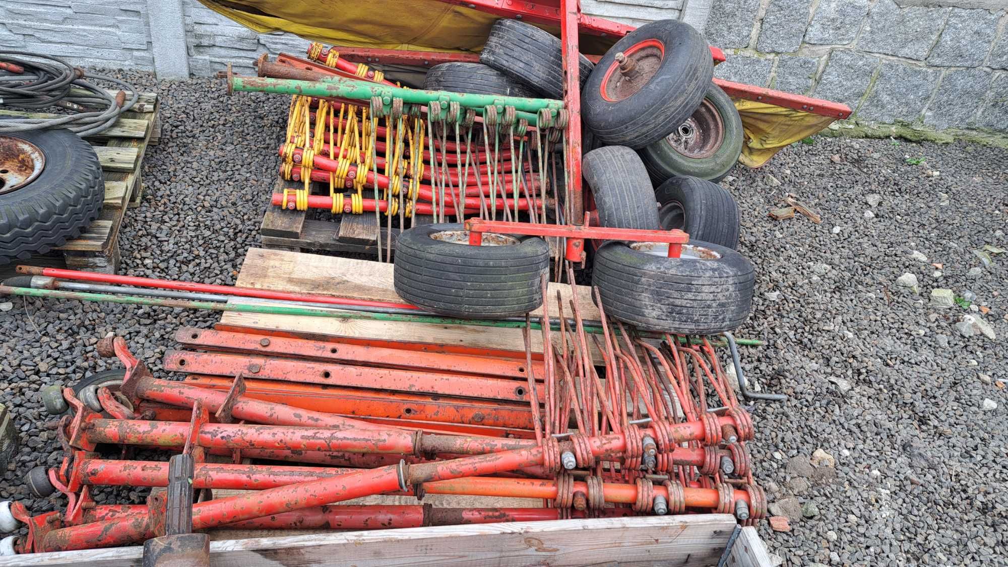 zgrabiarka przetrząsarka fella deutz-fahr krone stoll niemeyer pz