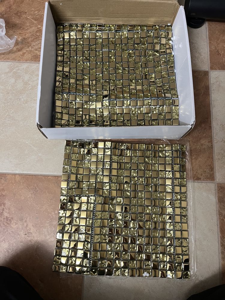 Dunin Glass Mix DD1 GOLD MIX 15 30x30 mozaika łazienka