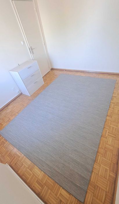 Tapete 3m x 2m em tons azulados
