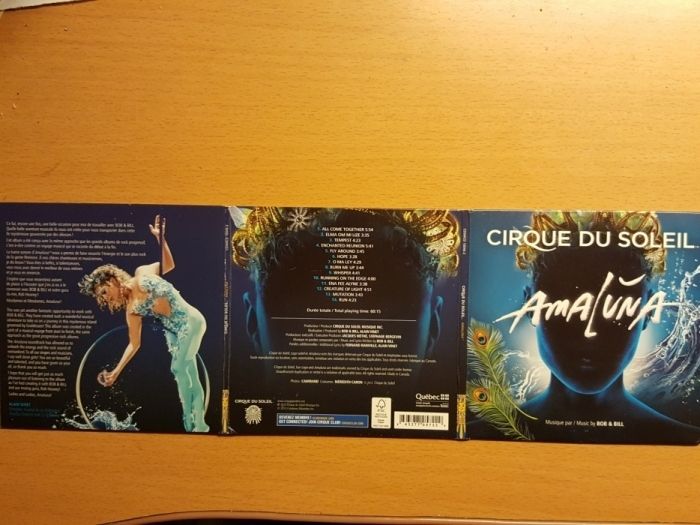 Płyta CD Cirque du Soleil AMALUNA + bilet