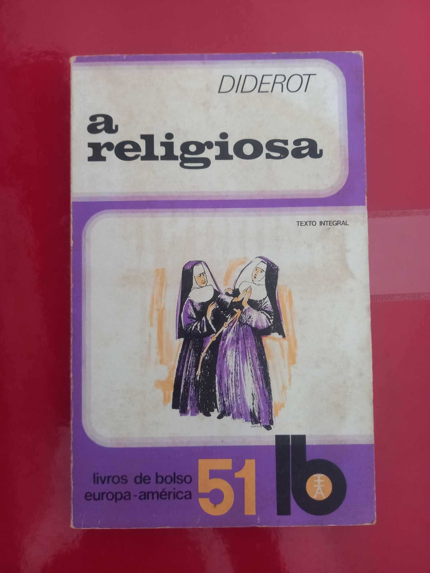 Livro lb51 - A religiosa (Denis Diderot)