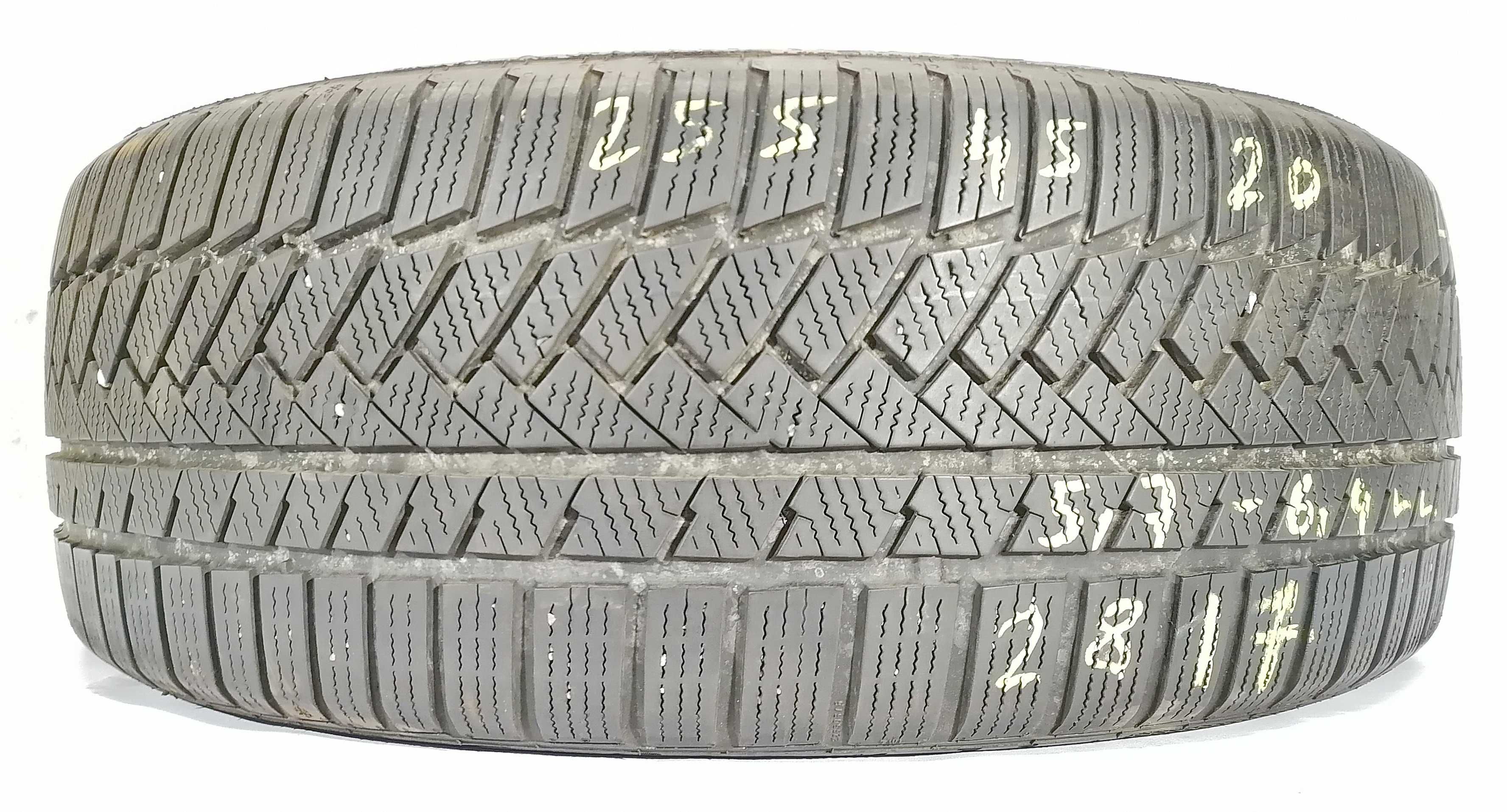 2x 255/45 R20 Continental TS850p opony zimowe 6 mm / wysyłka montaż