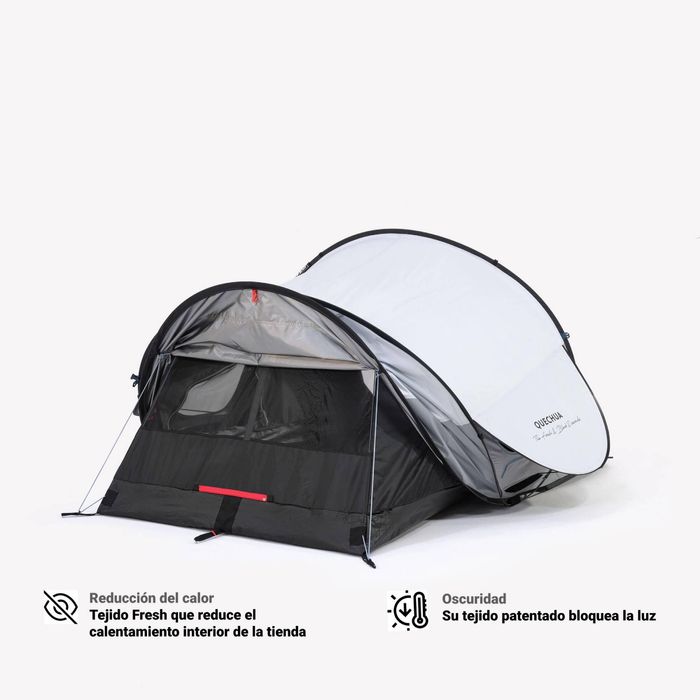 Tenda de Campismo - 2 SECONDS - 2 pessoas - Fresh & Black
