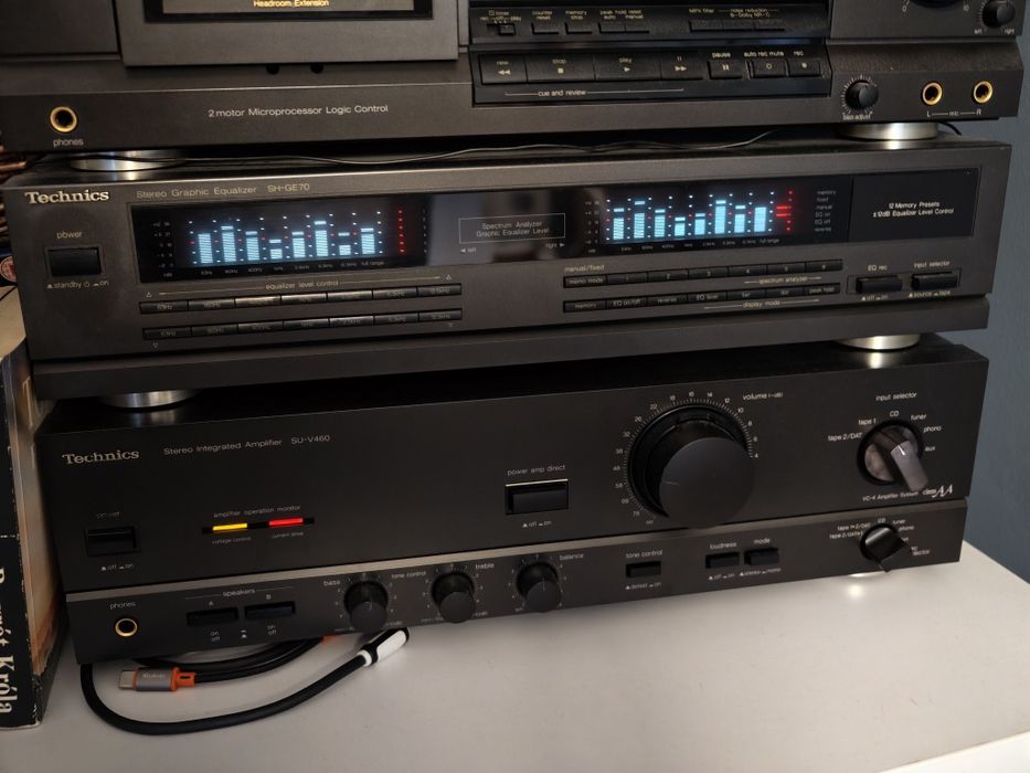 Sprzedam wieżę zestaw Technics 5 rzędowa