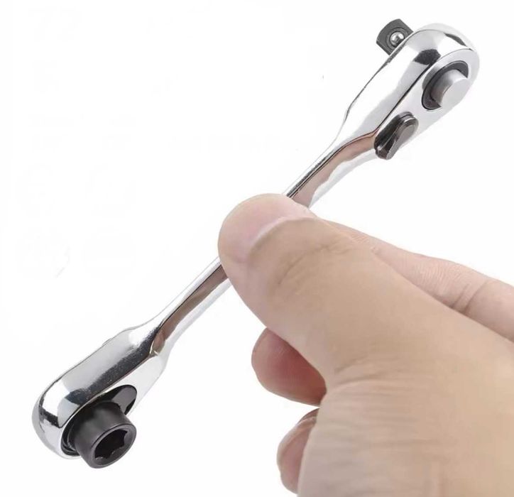 Міні вороток трещотка гайковий ключ із тріскачкою 1/4