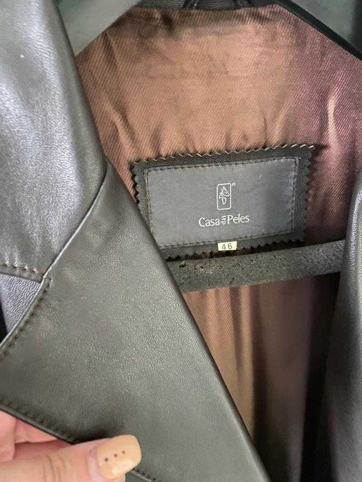 Casaco homem em pele