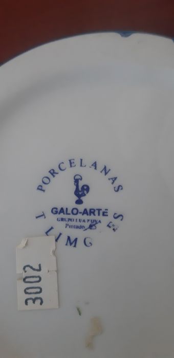 Praça  linda em porcelana