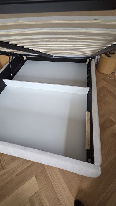 Sprzedam nowe łóżko z pojemnikiem