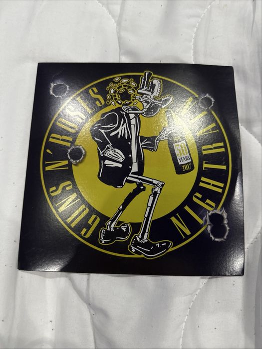 Guns N' Roses Nightrain Limited Fan Club RED Vinyl 7”, UNIKAT, 2017