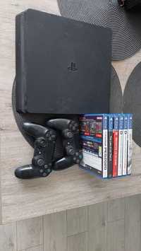 Konsola PlayStation 4 dwa pady plus gry