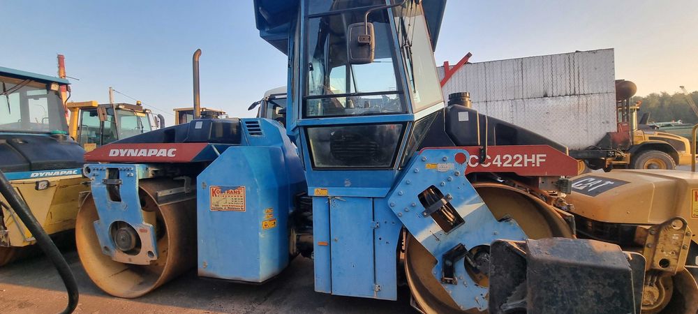 DYNAPAC CC 422HF  stal stal  walec drogowy do asfaltu
