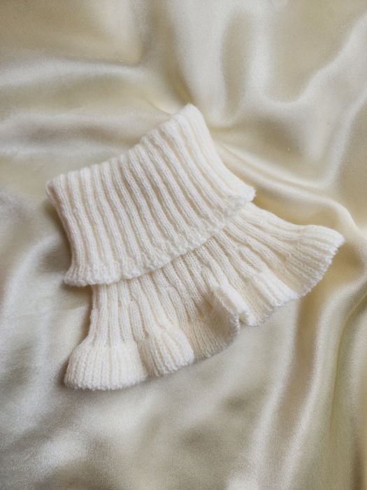 Воротники вязаные