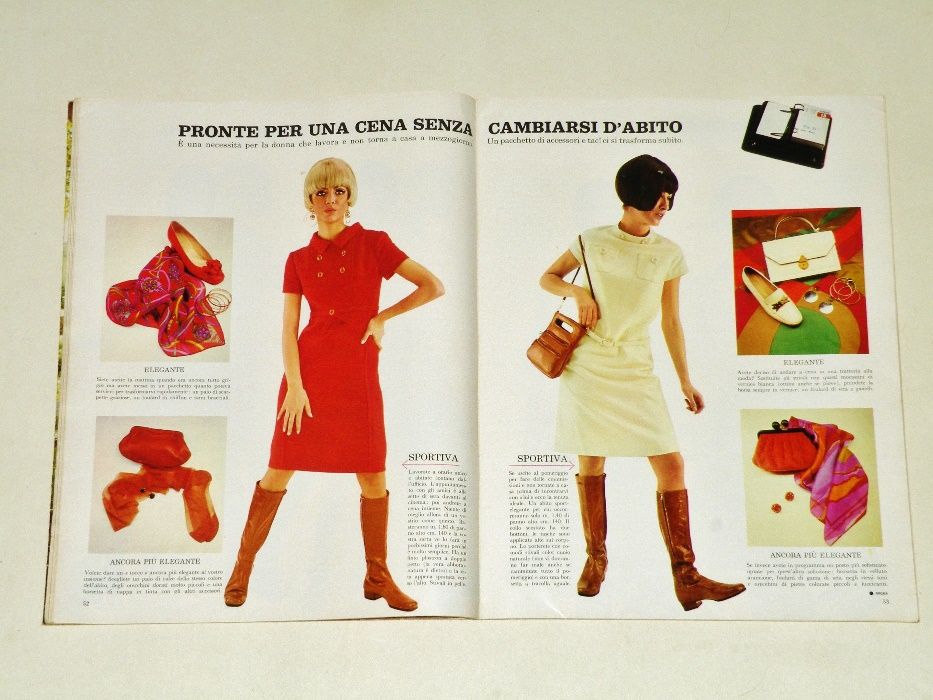 '' Grazia '' , tygodnik włoski z 8 stycznia 1967 roku