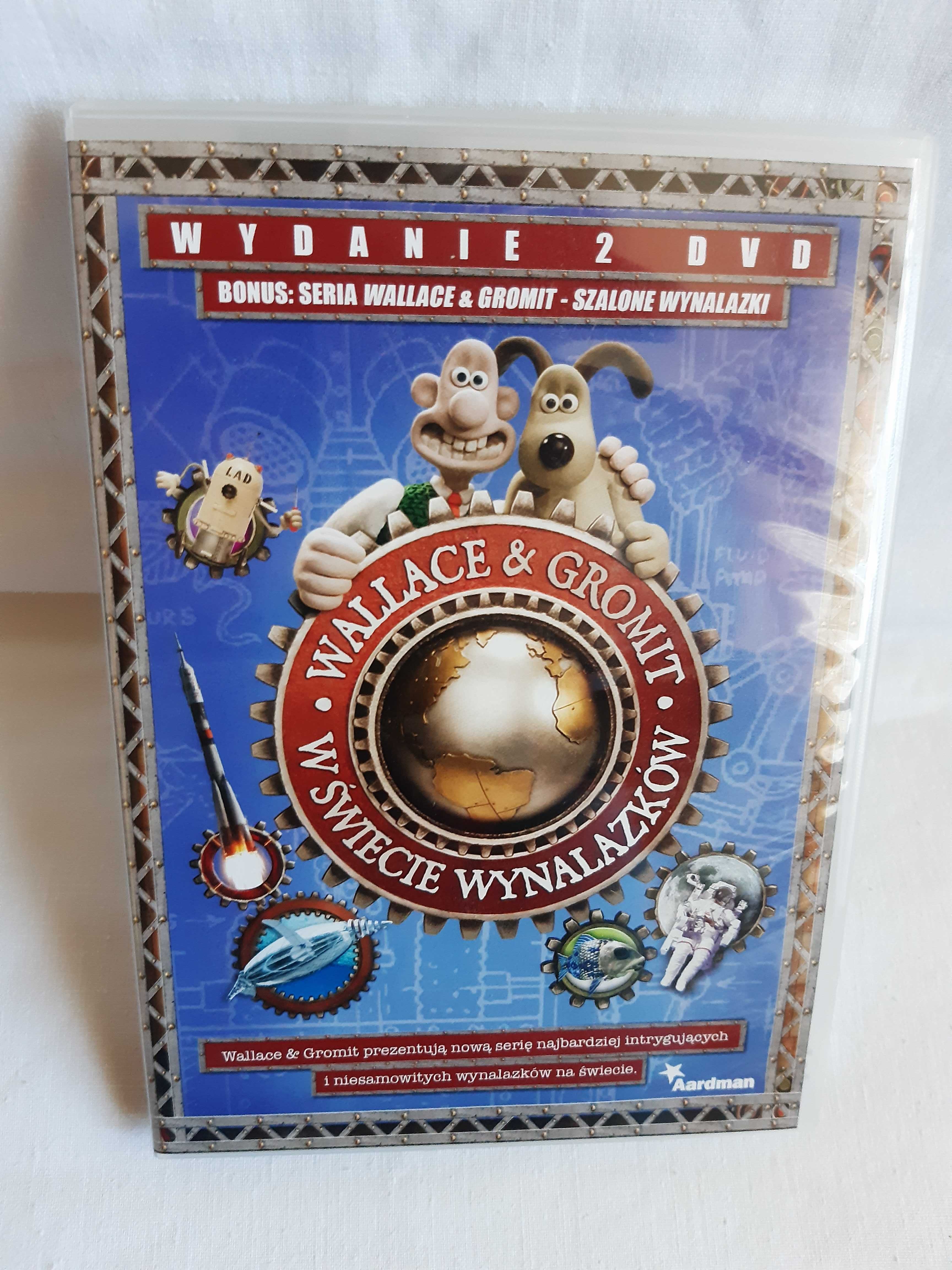 Wallace i Gromit w świecie wynalazków - 2 płyty DVD